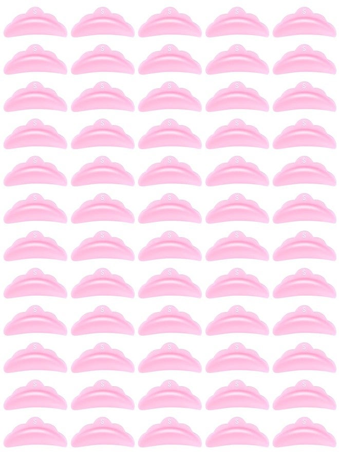ValueBargain 100Pcs Small Lash Lift Pads, Lash Lift Shields, Silicone Reusable for Perm Curls Kits, Lash Lifting Makeup Tool (S Size) - Image 1